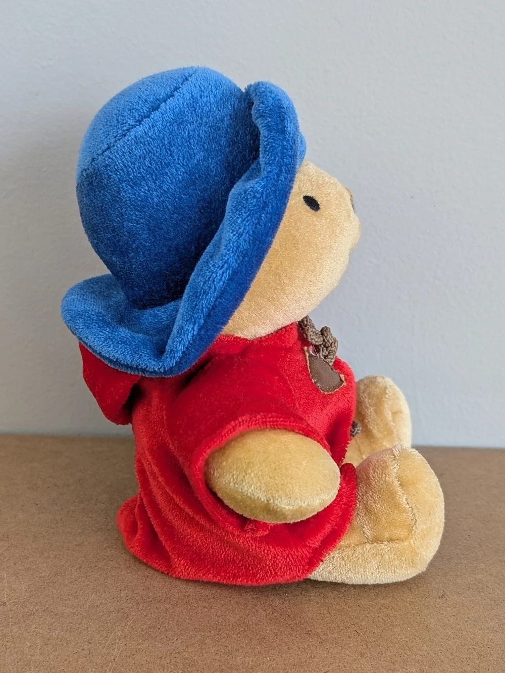 Vintage Eden Toys Paddington Bear Plush Toy, Red Coat & Blue Hat - Picture 2 of 10